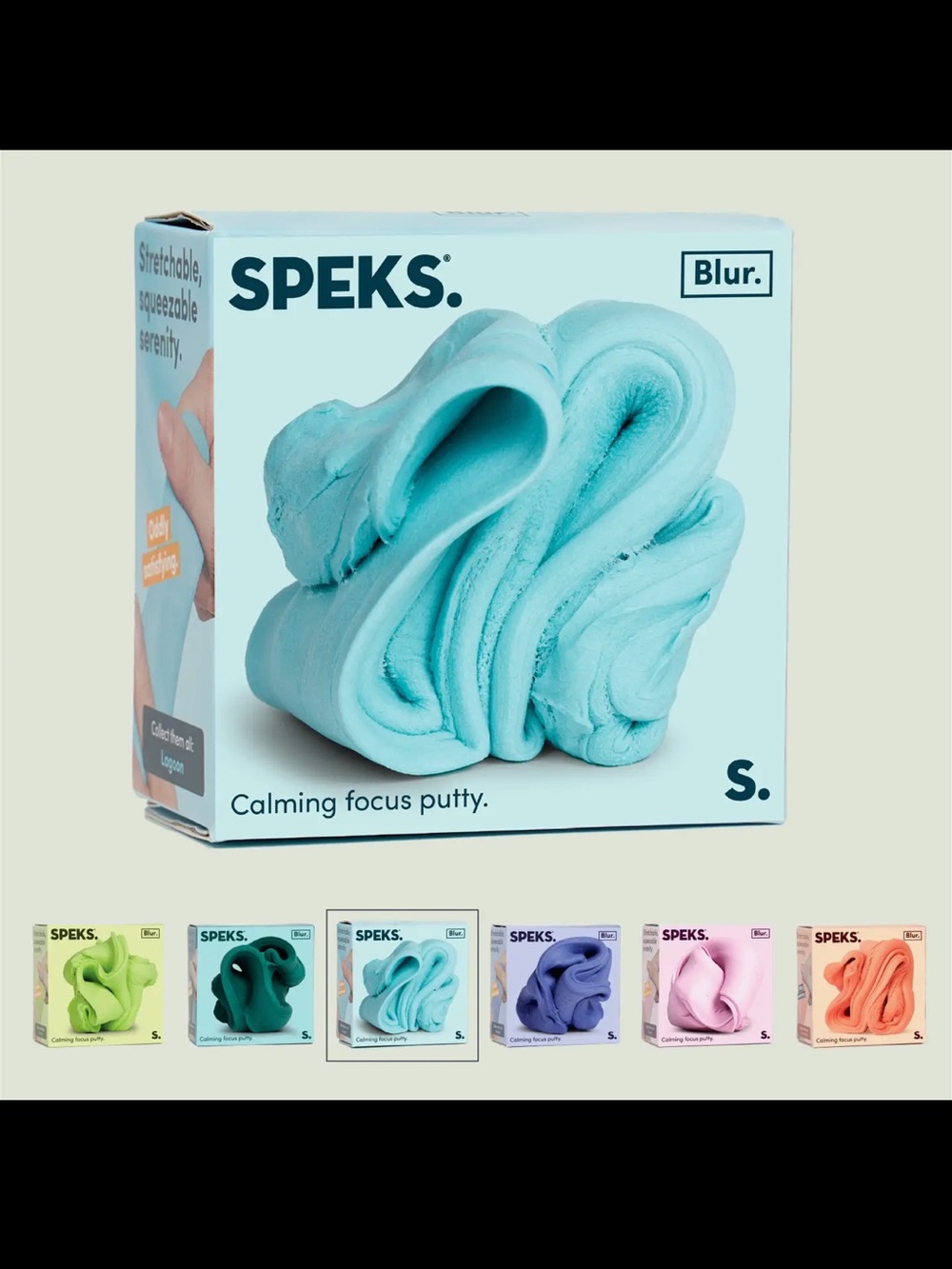 Blur Calming Focus Putty - Light Blue